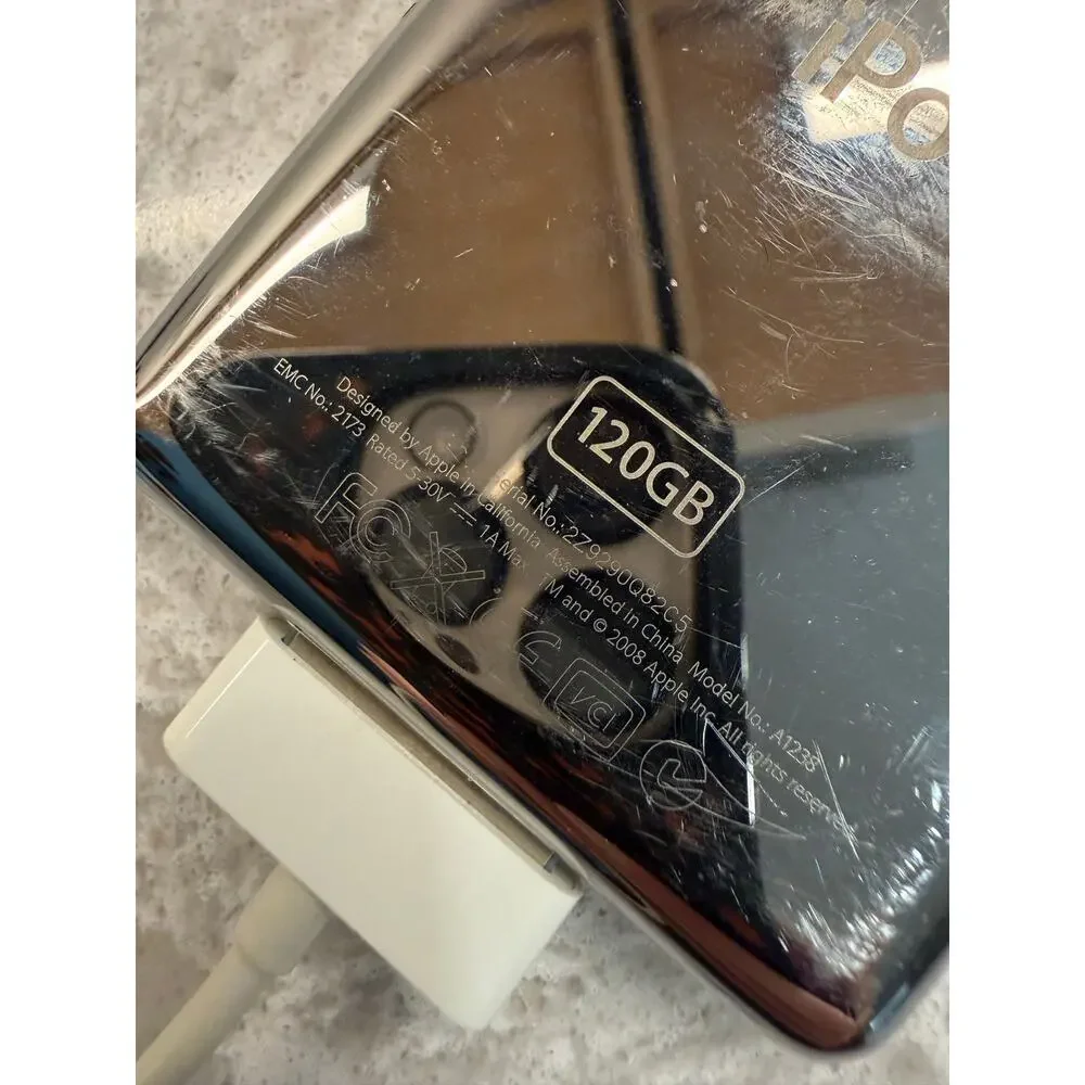 Apple iPod Classic 120 GB (Model A1238) 7th Generation